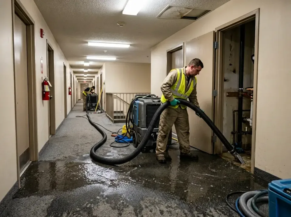multi-unit-apartment-hallway-f-005 — frequently asked questions, Emergency Burst Pipe Water Extraction & Removal in Peralta,…